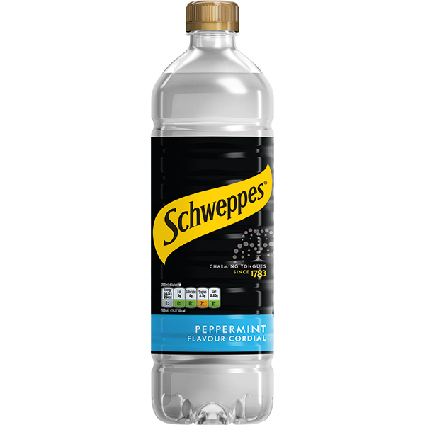 SCHWE P/MINT CORDIAL PET 1Lx12